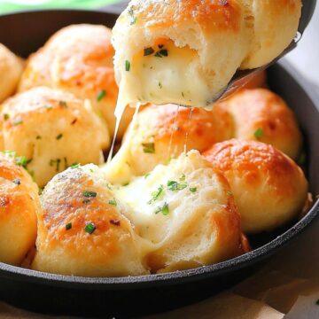 Pillsbury Biscuit Garlic Butter Cheese Bombs